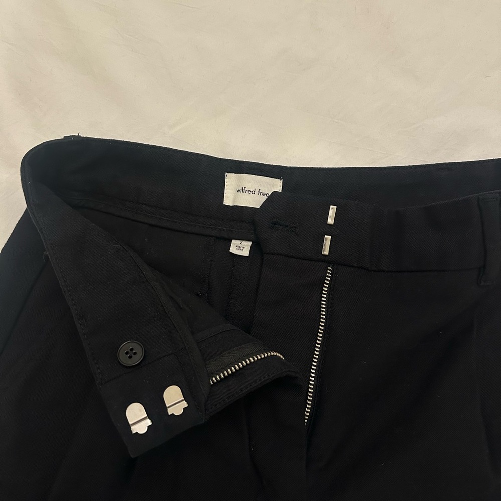 Aritzia Black High-Waisted Pants size 2